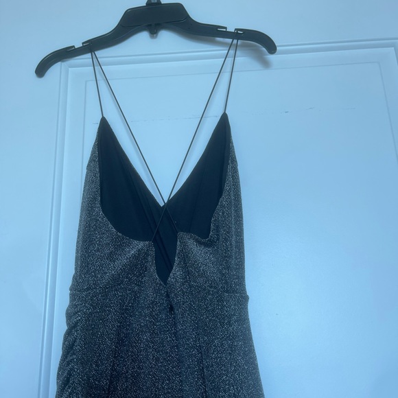 Black & Silver Party Dress with Tag - Picture 3 of 4